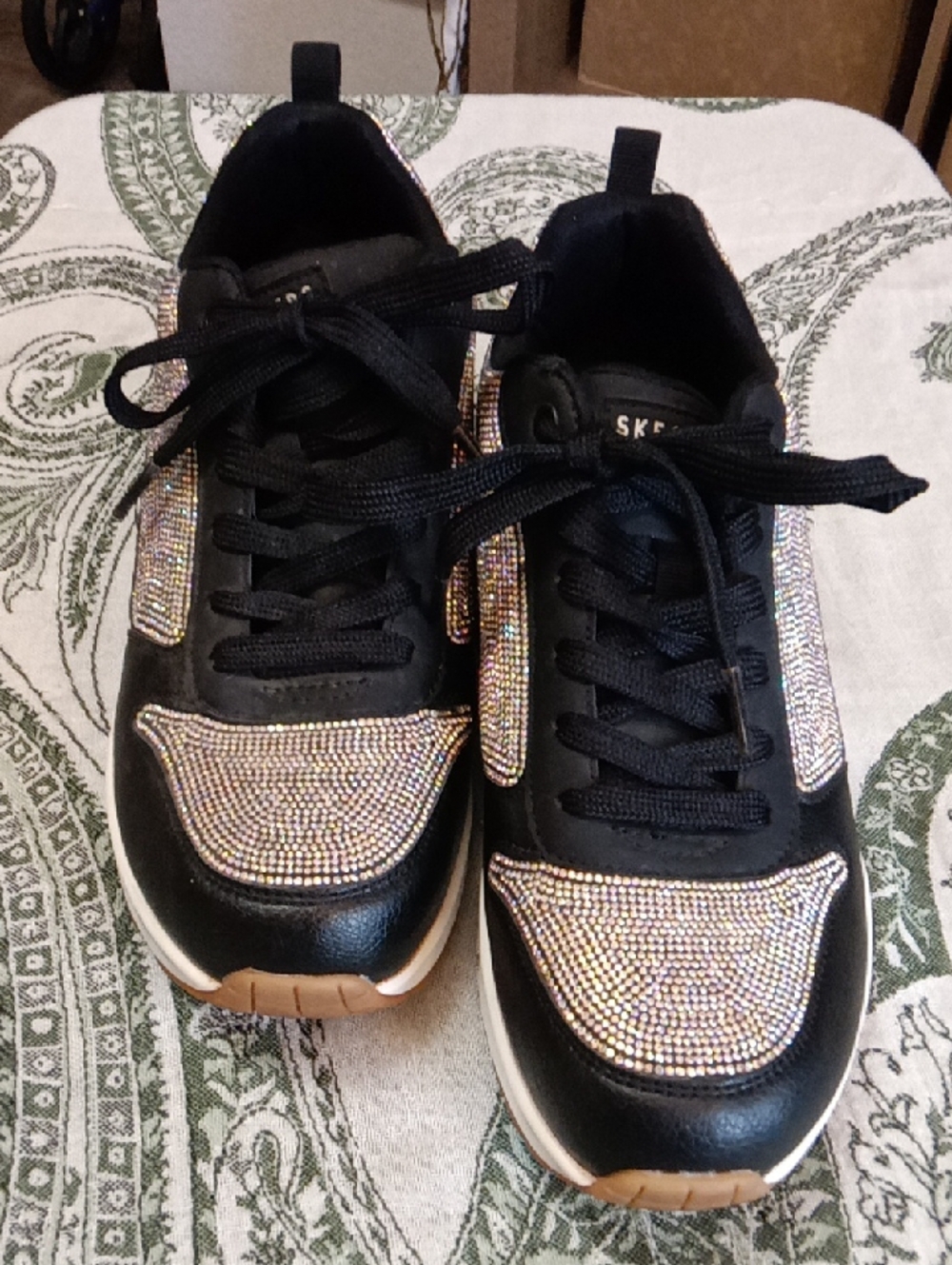 Skechers Sparkly Sneakers Like New Sz 10